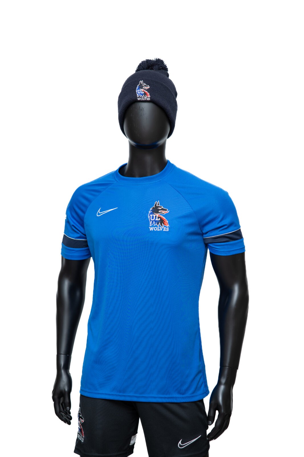 Light blue nike wolves t shirt