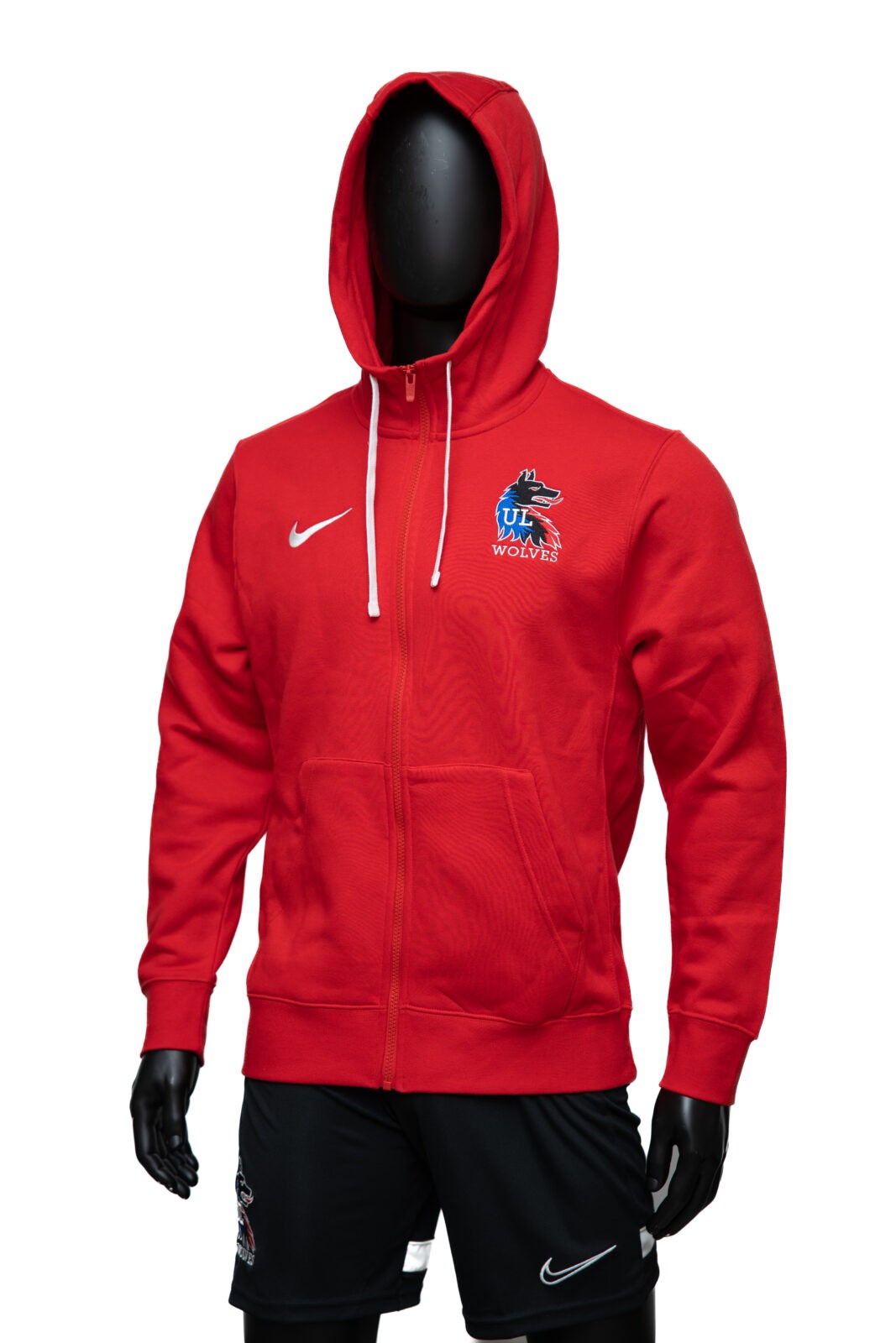 Academy 21 Red Full Zip Hoody